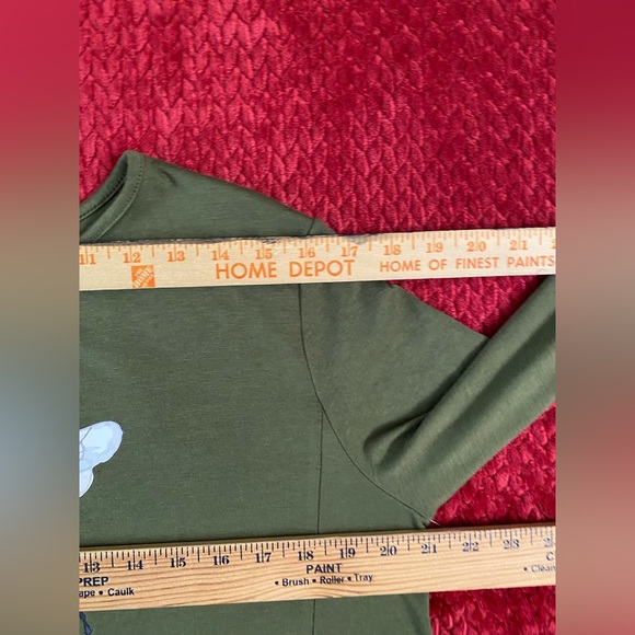 JiaMa Let it be Long Sleeve Loose Pocket Oversize Tunic Dress with Pockets M - Picture 8 of 13